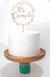 Pie para tortas de madera 20cm de diámetro - comprar online