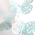 Mariposas decorativas celeste pastel x6 - comprar online