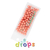 Drops maxi perlas Coral rose gold x 35gr - comprar online