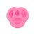 Molde de silicona labios x 4 beso en internet