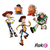 Set toppers Toy story - comprar online
