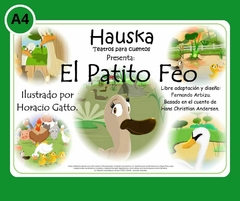 A4 CUENTO Tamaño A4 (chico)Título: "EL PATITO FEO."