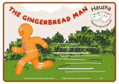 A3 Cuento tamaño A3 Título "The gingerbread man" en internet