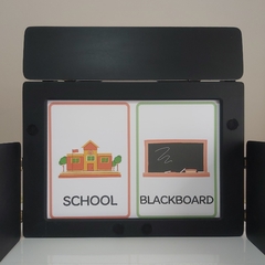 A4 "School supplies" Material didáctico en inglés Tamaño A4 - tienda online