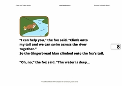 Imagen de A4 Cuento tamaño A4 Título "The Gingerbread Man"