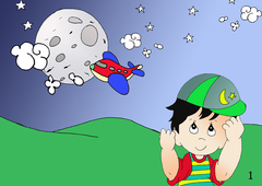 A4 CUENTO Tamaño A4 (chico) Titulo: "RAMIRO Y LA LUNA." en internet