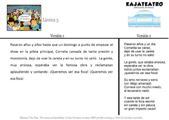 A4 CUENTO Tamaño A4 (chico) Título: "LA FOCA CORNETA Y SU CARETA." - Hauska