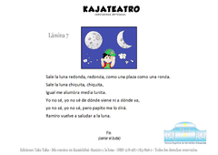 Imagen de A3 CUENTO Tamaño A3 (grande) Título: "RAMIRO Y LA LUNA."