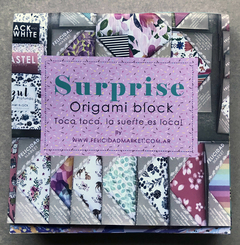 Block "Surprise" EXTRA GRANDE ( 160 papeles 15x15 a precio especial)