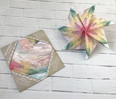 Papeles para origami "Alegría" (Tamaño 15x15 cm - pack x 20 papeles) - comprar online