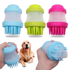 Cepillo De Baño Para Mascotas Con Dispenser De Shampoo DA3004 en internet