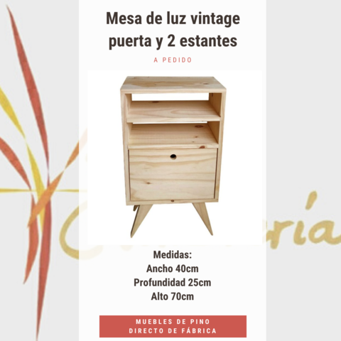 277 Mesa de Luz Vintage - Comprar en Pinoshow