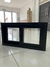 Ventiluz Rotonda Negro 75x40