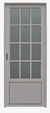 Puerta De Aluminio 3/4 Vidrio - comprar online