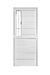 Puerta con reja con ventana lateral LINEA TITANIUM PLUS - comprar online