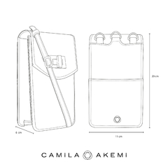 BOLSA TAITÔ CAMEL - Camila Akemi