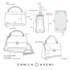 BOLSA TOMIOKA PRETO - Camila Akemi