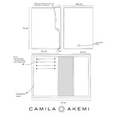 PORTA PASSAPORTE OSAKA CAMEL - loja online