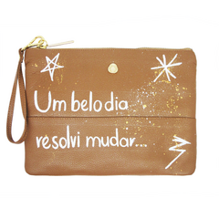 BOLSA ÔTA CAMEL - PERSONALIZADA