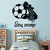 Adesivo de Parede Decorativo Futebol Chuteira Seu Nome - comprar online