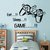 Adesivo de Parede Decorativo Gamer Eat Sleep Game #2 - Bella Frase | Adesivos de Parede das suas Frases Favoritas!