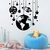 Kit Adesivos de Parede Decorativo Infantil Criança Espaço Foguete Planetas Satélite Nave #5 na internet