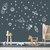 Kit Adesivos de Parede Criança Infantil Espaço Astronauta Estrelas Foguete Planetas Satélite Nave #1 na internet