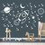 Kit Adesivos de Parede Decorativo Infantil Criança Espaço Astronauta Estrelas Foguete Planetas Satélite Nave #12 - comprar online