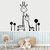 Kit Adesivos de Parede Decorativo Infantil Criança Girafa #2 - loja online