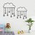 Kit Adesivos de Parede Decorativo Infantil Criança Nuvens #5
