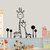 Kit Adesivos de Parede Decorativo Infantil Criança Girafa #2