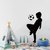 Kit Adesivos de Parede Decorativo Infantil Criança Jogador de Futebol Bola #2