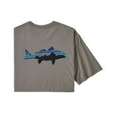 MS FITZ ROY FISH T-SHIRT (38525) - pofoutdoor