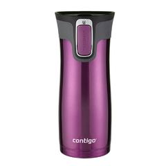 VASO CONTIGO A/I TAPA-BOTON NEGRO/FUCSIA (3270) - comprar online