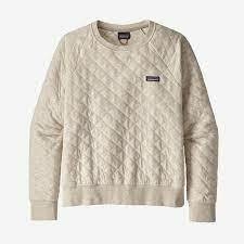 WS ORGANIT COTTON QUILT CREW (25310) - tienda online