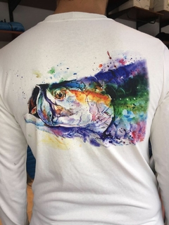 GRAPHIC TECH FISH TEE (52145) - tienda online