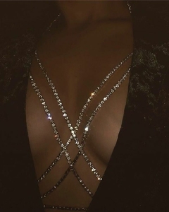 Body Chain Strass Doble - comprar online