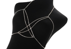 Imagen de Body Chain Strass Doble