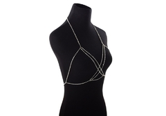 Body Chain Strass Doble