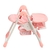 SILLA BB DE COMER FELCRAFT MINT HC6655 ROSA en internet