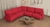 SOFA VOLENTIERA TOUCHER CUERPO RECTO ROJO en internet