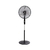 VENTILADOR LILIANA VPC20B D/PIE 20P. PARR. CROMADA ASPAS METALICAS COMANDO FRONTAL