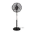 VENTILADOR LILIANA VPM2016CB D/PIE 20P.P/MET.NEGRA.A/METAL.MOTOR DOBLE.120W.