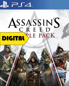 Assassin's Creed Triple Pack (Unity + Black Flag + Syndicate)