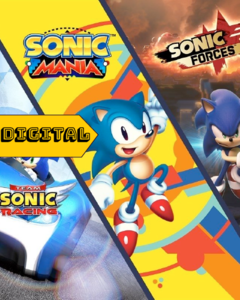 Pack Sonic Team Racing + Mania + Forces ps4