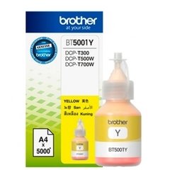 Botella Tinta Yellow BROTHER - BT5001Y