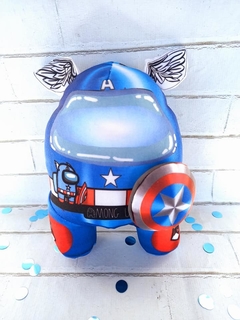 Peluche Among us capitan america