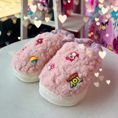 Pantufla Peluche Rosa