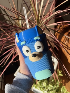 Vaso 3D Bluey