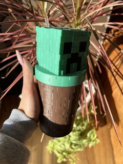 Vaso 3D Minecraf - comprar online